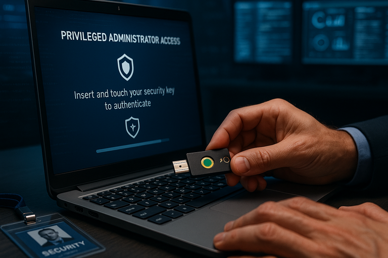hardware key access