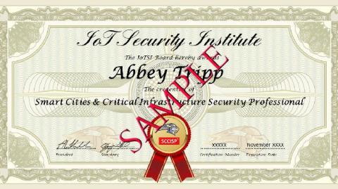 SCCISP AI Security Certification Overview